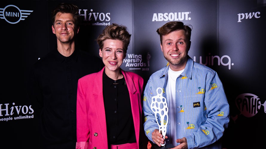 Winfried Baijens, Rivkah op het Veld en Jeroen Gortworst wonnen de Winq Media Award